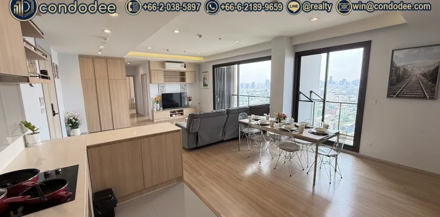 Condominio de 3 dormitorios en Bangkok, Tailandia № 233720