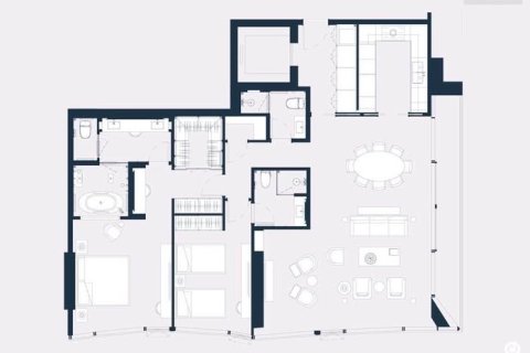 Condo à Bangkok, Thaïlande, 2 chambres № 158840 - photo 9