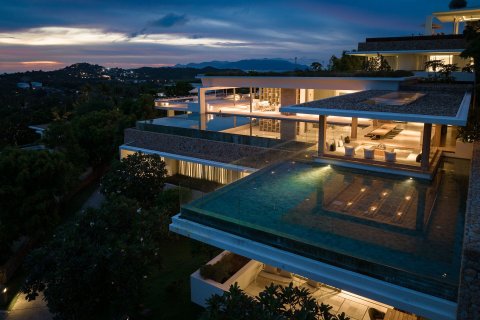 Вилла в Самуи, Таиланд с 8 спальнями  № 149462 - фото 17