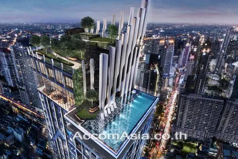 Duplex in Ratchathewi, Bangkok, Thailand 2 Schlafzimmer № 214826 - Foto 15