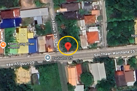 Terrain à Thawi Watthana, Bangkok, Thaïlande 208 m2 № 158166