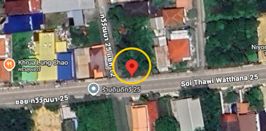 Terrain à Thawi Watthana, Bangkok, Thaïlande 208 m2 № 158166