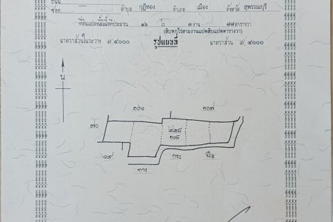 Land in Suphanburi, Thailand 25600 sq.m. № 158169 - photo 5