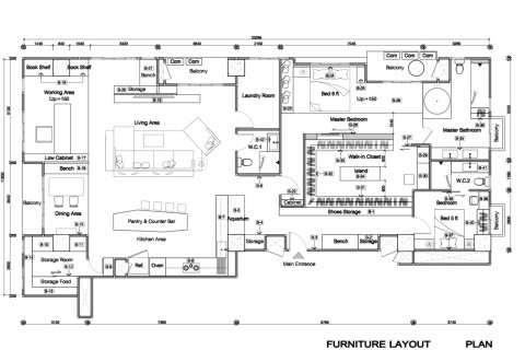 Condo in Bangkok, Thailand, 2 bedrooms  № 181021 - photo 11