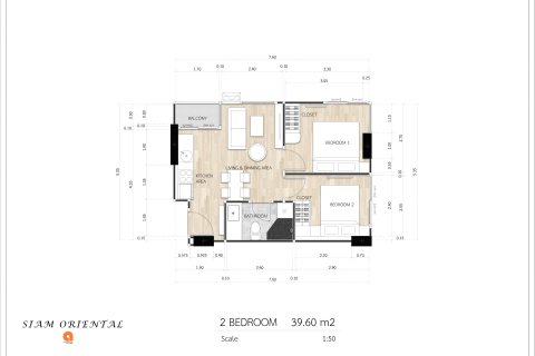 Apartment in Pattaya, Thailand 2 bedrooms № 167045 - photo 10