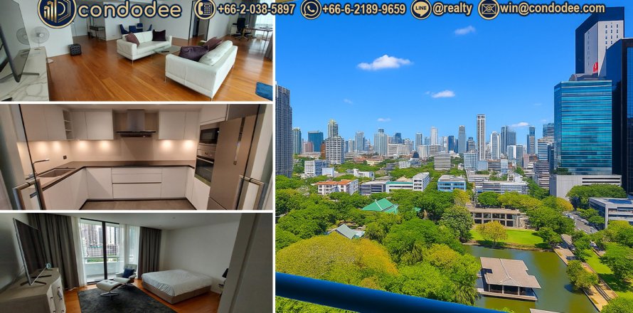 Condo à Pathum Wan, Bangkok, Thaïlande, 4 chambres № 201213