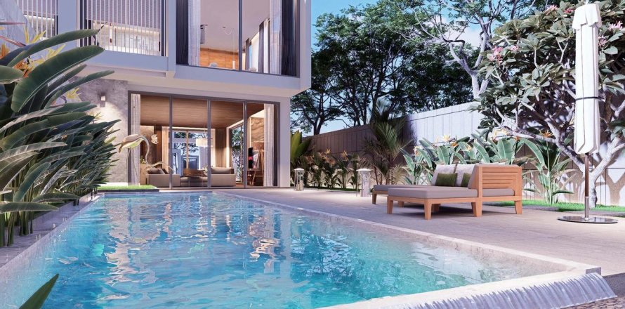 Пентхаус в Пхукете, Таиланд с 4 комнатами  № 134287