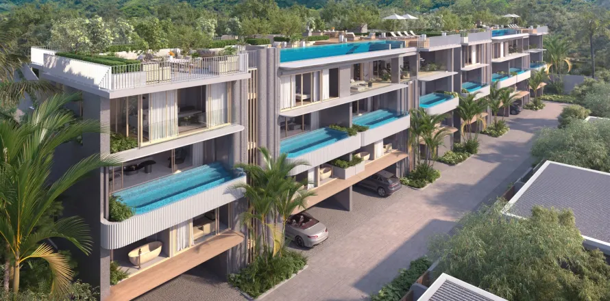 Duplex à Phuket, Thaïlande 3 chambres № 134292