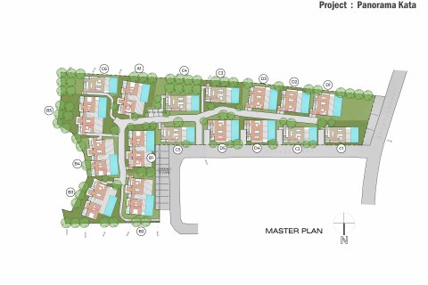 Таунхаус в Пхукете, Таиланд с 3 спальнями  № 144478 - фото 15