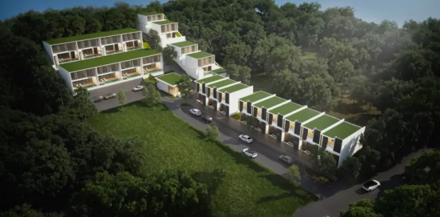 Таунхаус в Пхукете, Таиланд с 3 спальнями  № 144478