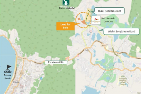 Земельный участок в Кату, Таиланд 62400м2  № 139663 - фото 3