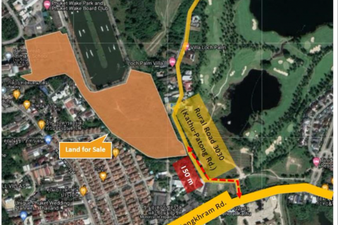 Земельный участок в Кату, Таиланд 62400м2  № 139663 - фото 4