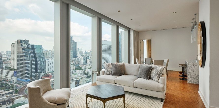 Кондоминиум с 2 спальнями в Сатхоне, Бангкок, Таиланд № 134440