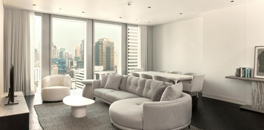 Condo in Sathon, Bangkok, Thailand, 3 bedrooms  № 134441