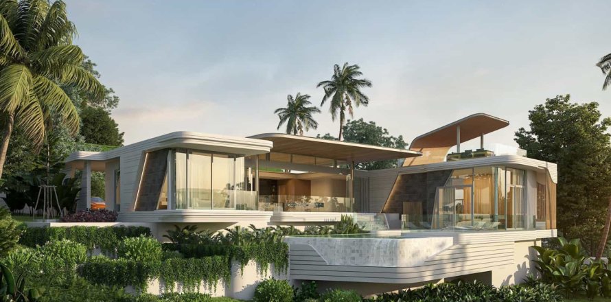 Villa à Phuket, Thaïlande 4 chambres № 166411