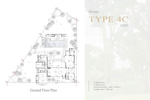 Villa in Ko Kaeo, Thailand 4 bedrooms № 166412 - photo 12