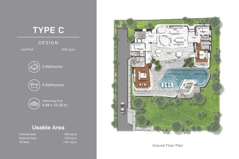 Villa in Phuket, Thailand 5 bedrooms № 166408 - photo 19