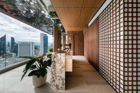 Condo à Sathon, Bangkok, Thaïlande, 2 chambres  № 166406 - photo 45