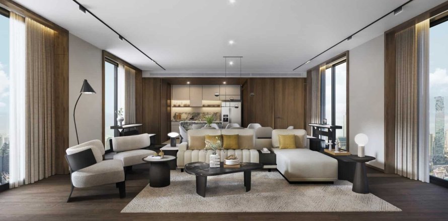 Condo in Bangkok, Thailand, 2 bedrooms  № 166407