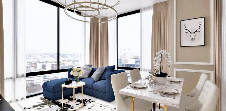 Кондоминиум с 2 спальнями в Бангкоке, Таиланд № 114247