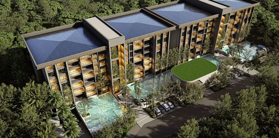 Condo à Pattaya, Thaïlande, 2 chambres  № 172118