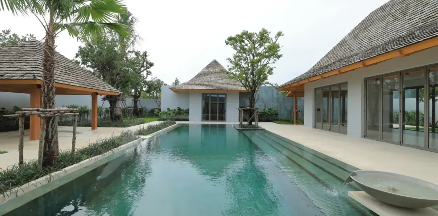 วิลล่าในภูเก็ต, ประเทศไทย 4 ห้องนอน № 190710