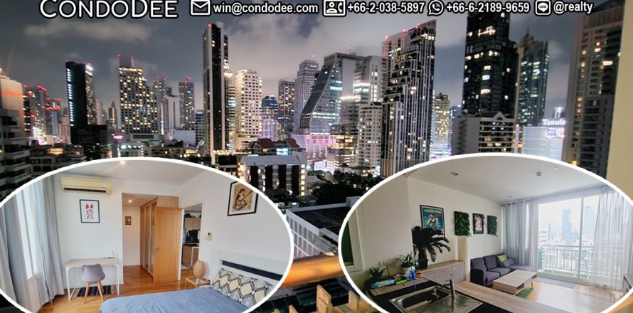 Condo à Watthana, Bangkok, Thaïlande, 1 chambre № 201056