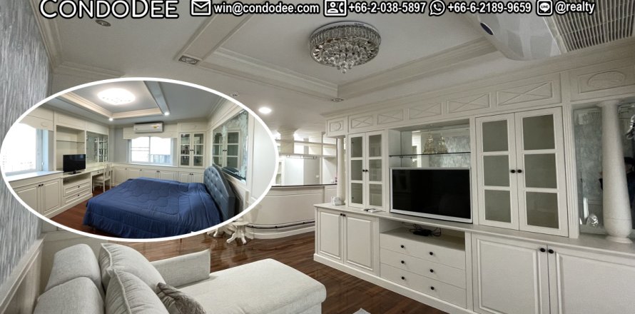 Condo à Watthana, Bangkok, Thaïlande, 2 chambres № 201057