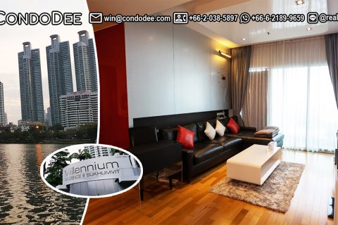 Condo in Khlong Toei, Bangkok, Thailand, 3 bedrooms № 201055