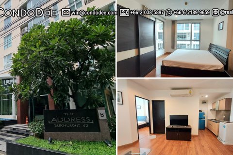 Condo in Khlong Toei, Bangkok, Thailand, 1 bedroom № 201052