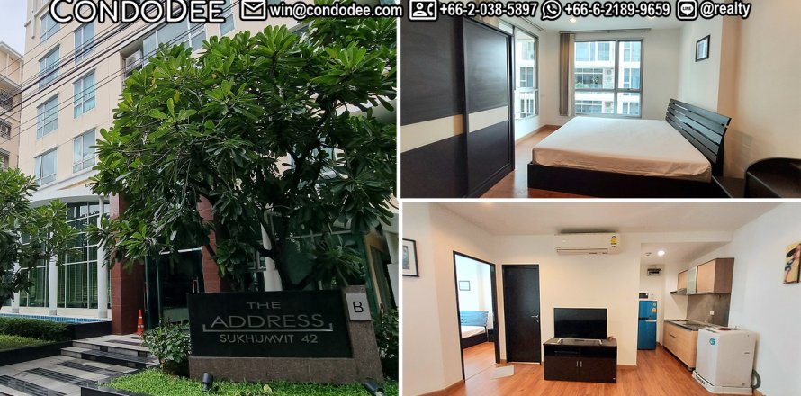 Condo à Khlong Toei, Bangkok, Thaïlande, 1 chambre № 201052