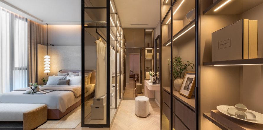 Квартира в Still Sukhumvit 20, Бангкок, Таиланд с 4 комнатами  № 163675