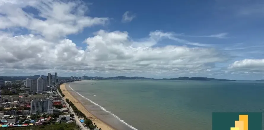 Condominio de 2 dormitorios en Jomtien Beach, Pattaya, Tailandia № 210929