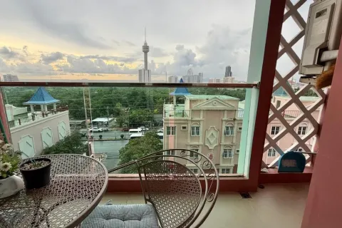 Condominio de 1 dormitorio en Jomtien Beach, Pattaya, Tailandia № 210925 - foto 21
