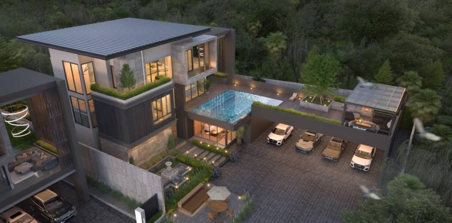 Villa à Bang Lamung, Thaïlande 6 chambres № 114928