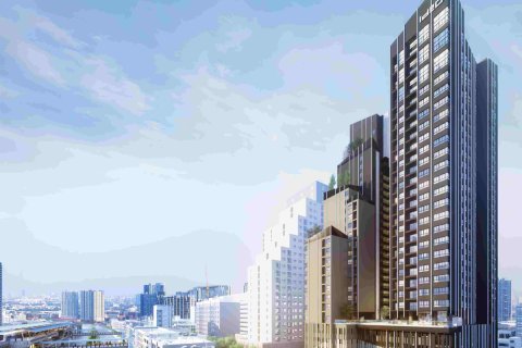 Studio in the Condo in Thonburi, Bangkok, Thailand  № 183222