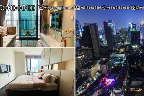 Condo à Watthana, Bangkok, Thaïlande, 1 chambre  № 200642