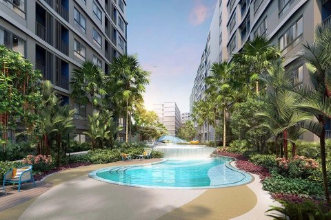 Condo à Kathu, Thaïlande, 2 chambres  № 167945 - photo 5