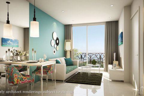 คอนโดมิเนียมในจอมเทียน, พัทยา, ประเทศไทย, 1 ห้องนอน № 204447 - รูปถ่าย 2