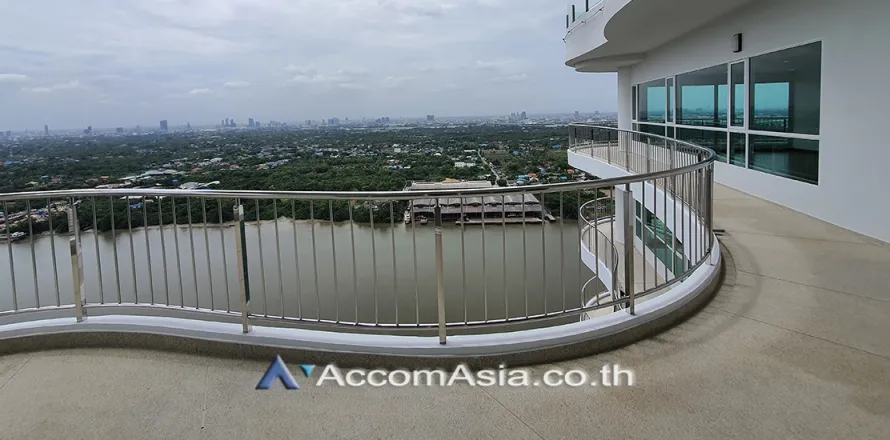 Penthouse in Yan Nawa, Bangkok, Thailand 4 Schlafzimmer № 216953
