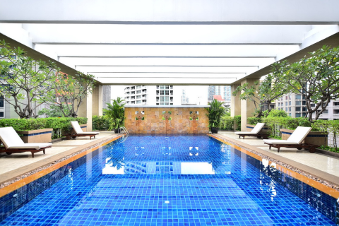 Condo à Bangkok, Thaïlande, 3 chambres  № 185991