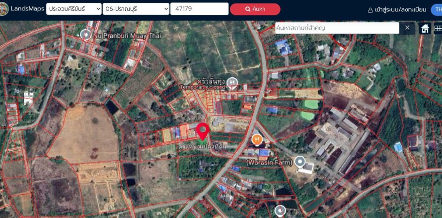 Земельный участок в Хуа Хине, Таиланд 3200м2 № 162975