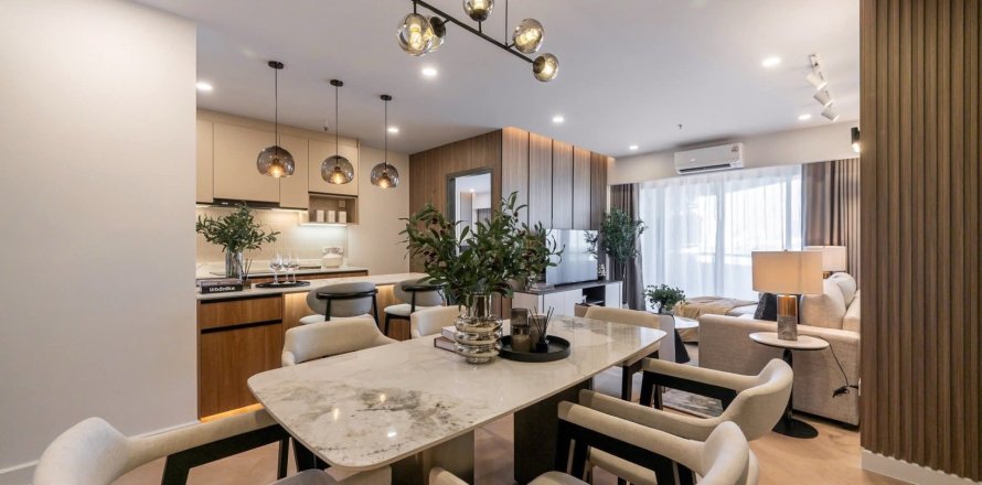 Кондоминиум с 2 спальнями в Ян Наве, Бангкок, Таиланд № 159314