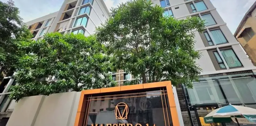 Studio in the Condo in Ratchathewi, Bangkok, Thailand  № 156968