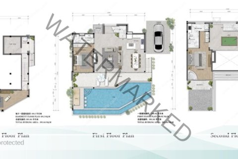 Villa in Ko Samui, Thailand 3 Schlafzimmer № 222224 - Foto 27