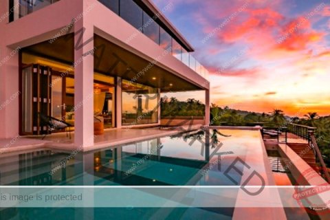 Villa à Ko Samui, Thaïlande 4 chambres № 222225