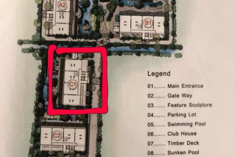 Кондоминиум с 1 спальней в Чиангмае, Таиланд № 162502 - фото 9