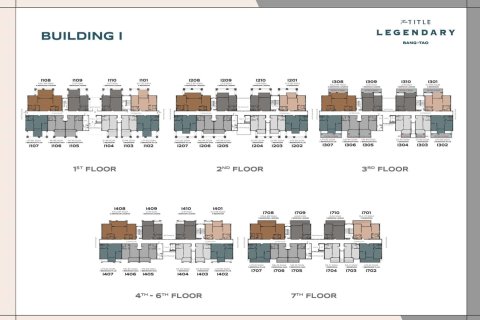 Condo à Bang Tao, Thaïlande, 1 chambre  № 166124 - photo 15
