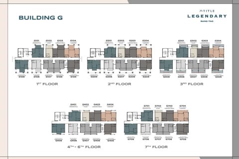 Condo à Bang Tao, Thaïlande, 1 chambre  № 166125 - photo 16