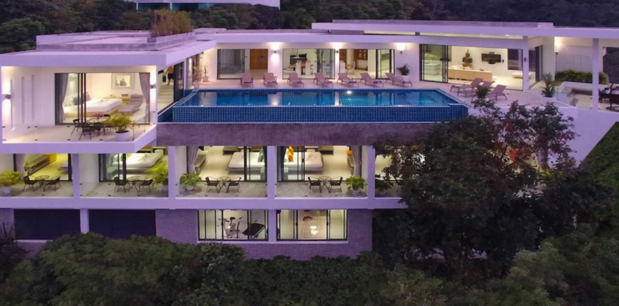 Chalet de 10 dormitorios en Phuket, Tailandia № 233283